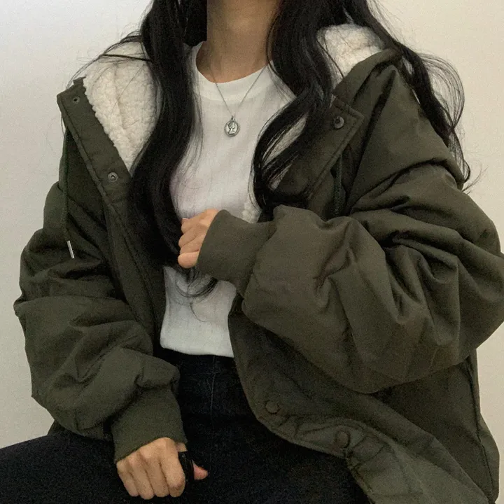 [ 겨울까지 ] 안감 양털 왕따뜻 야상 점퍼 상세 이미지 51