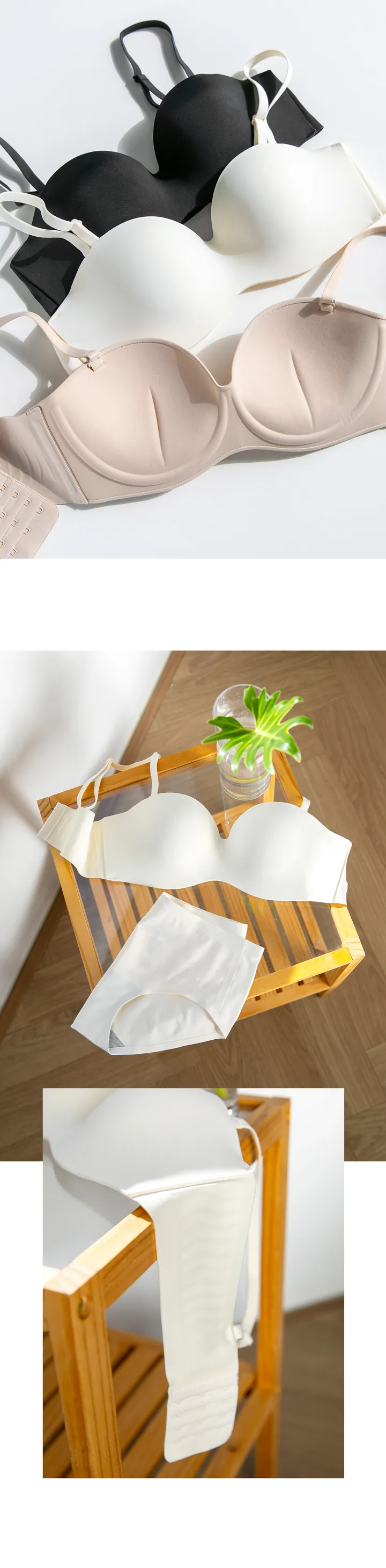윗가슴볼륨🙆‍♀️ 릴리즈 뽕브라+팬티SET 상세 이미지 19