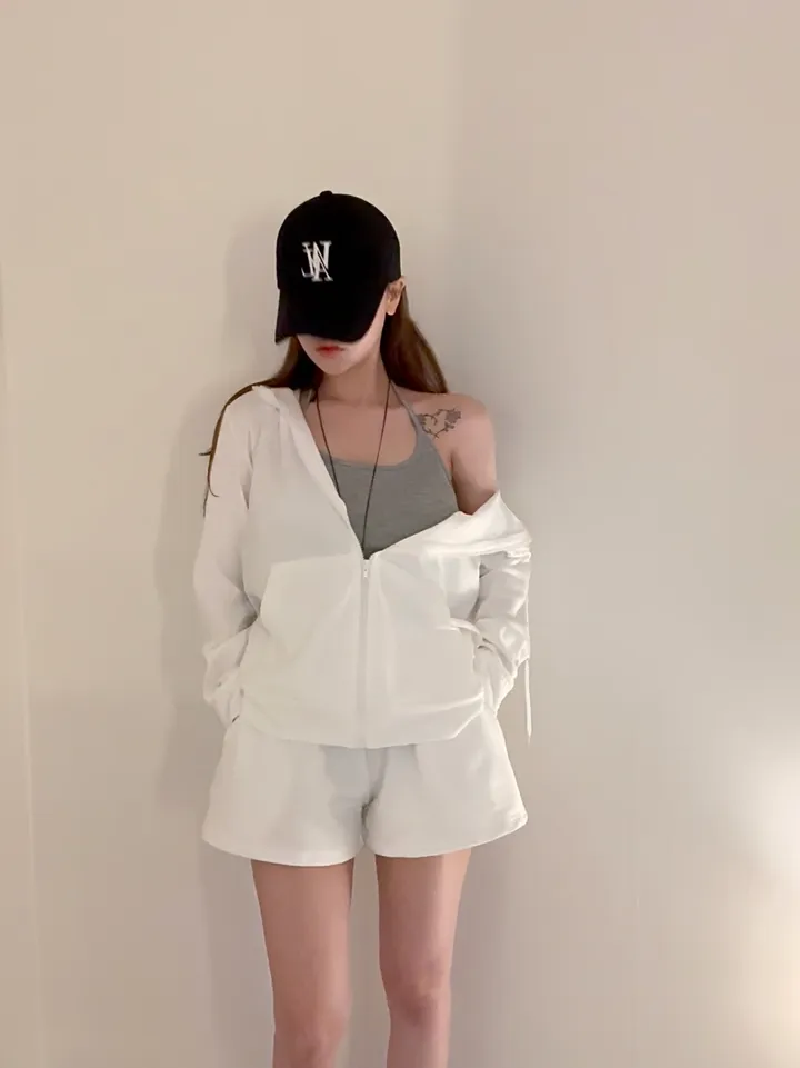 [보호본능핏/여리무드] 소프트 오버핏 데일리 후드 집업 상세 이미지 1