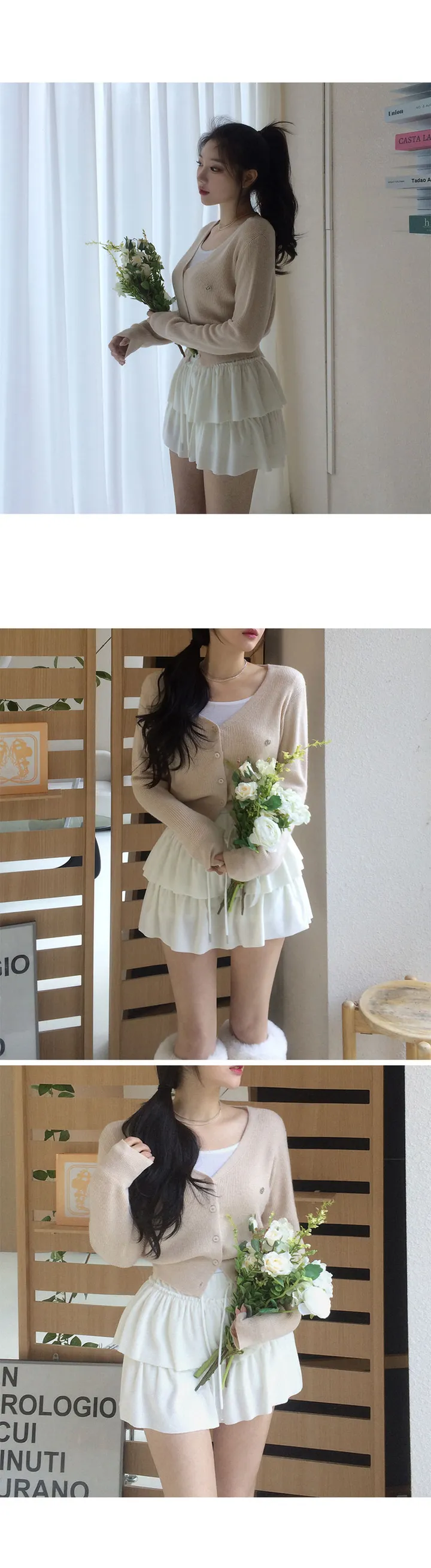 [made/기본필수!/잘록핏] 델리 브이넥 잘록 가디건 봄가디건 하객룩 봄신상 상세 이미지 21