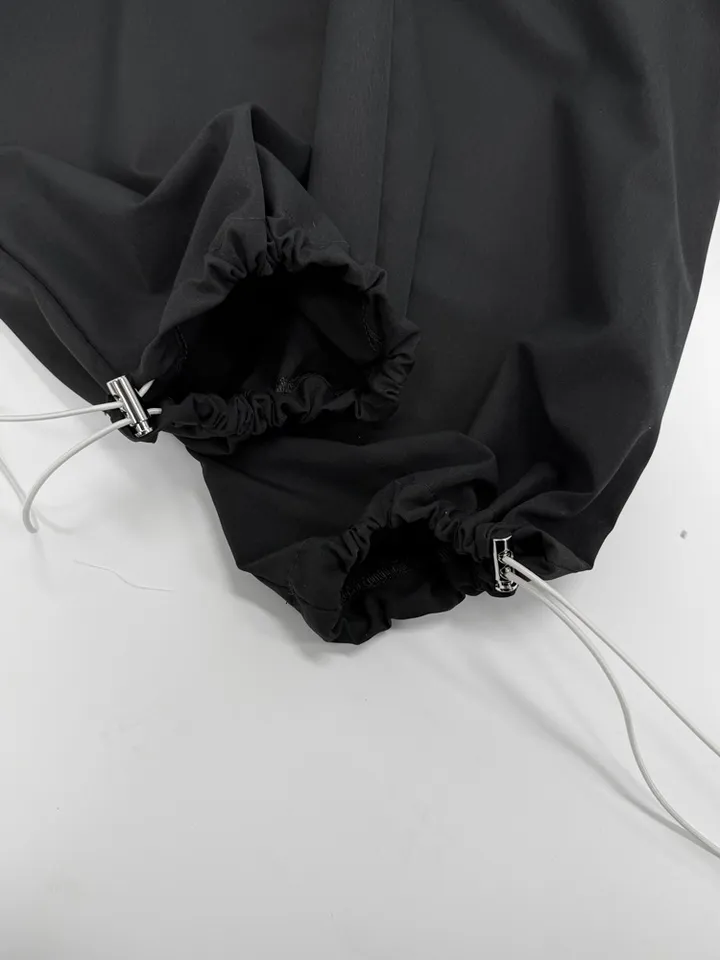 (UNISEX) 머니 나일론 더블 핀턱 스트링 벌룬 PT / 오버핏 와이드 밴딩 트레이닝 벌룬핏 팬츠 바지 와이드팬츠 벌룬팬츠 트레이닝팬츠 나일론팬츠 나일론바지 간절기 봄 여름 상세 이미지 40