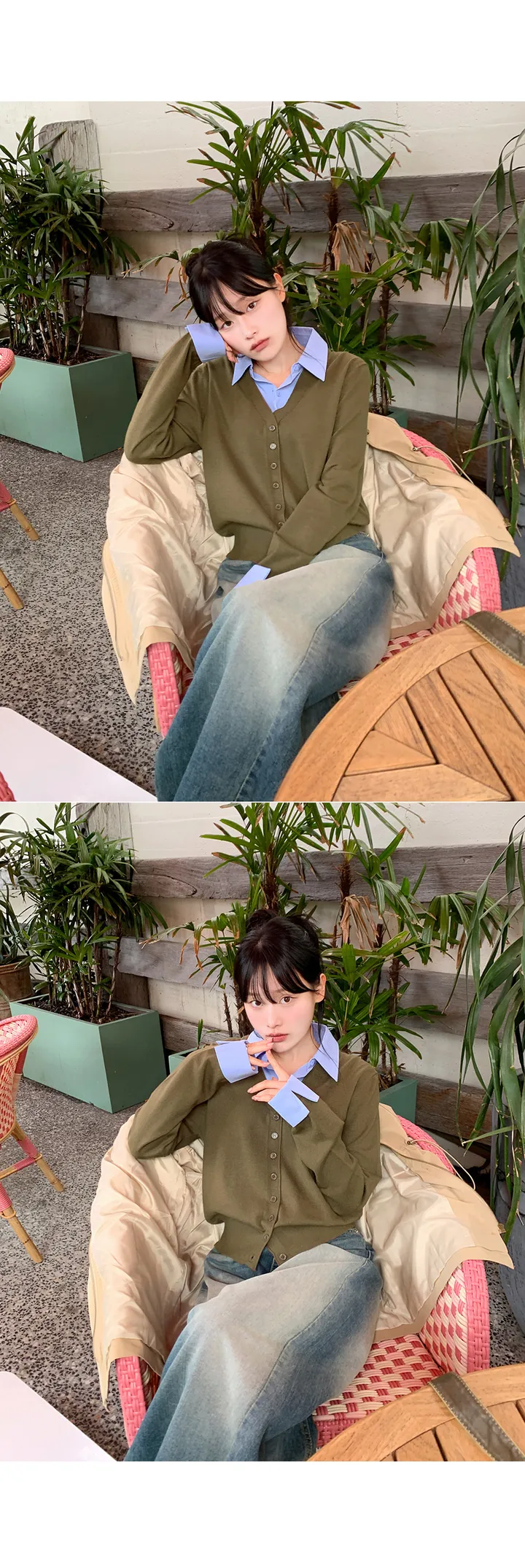 [일체형/코디완성템!강추♥]캐시셔츠버튼업가디건 상세 이미지 29