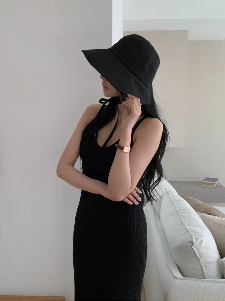 [당일✨여름모자] 델리 린넨  끈 버킷햇 3color 상세 이미지 24