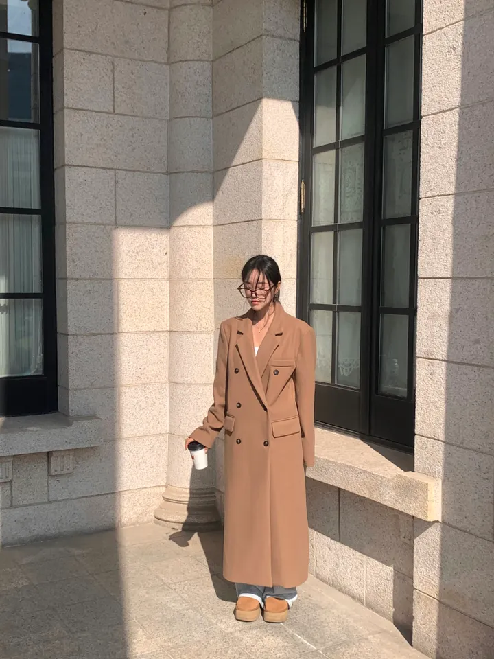 *브랜드퀄[기획/내수] 루비 더블 울 롱코트-2col 상세 이미지 16