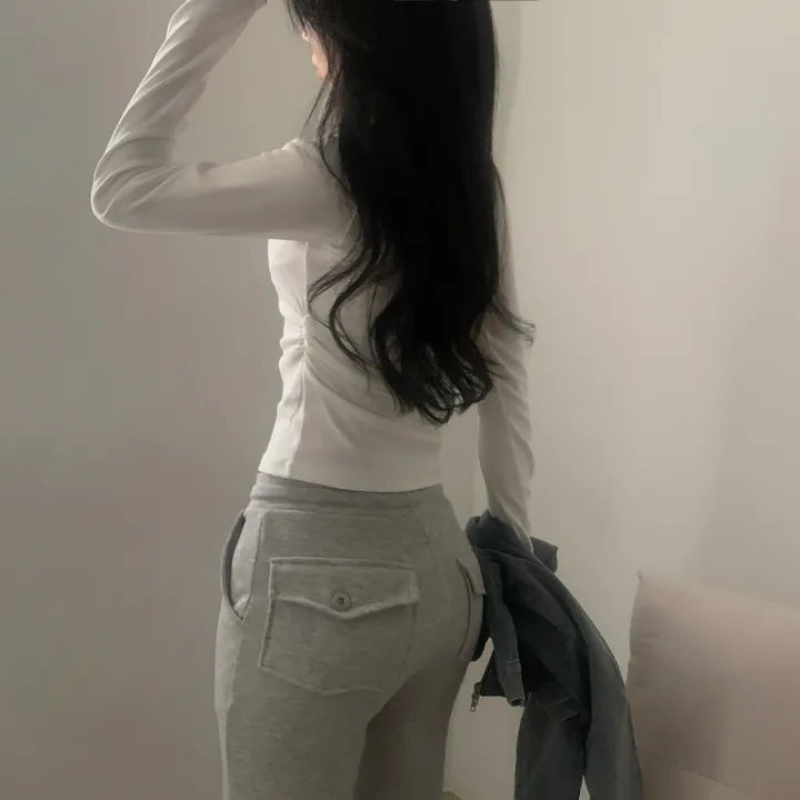 [간절기템!/여리핏🤍] 히피 셔링워머 크롭 긴팔, 이너티셔츠 - 4color 상세 이미지 18