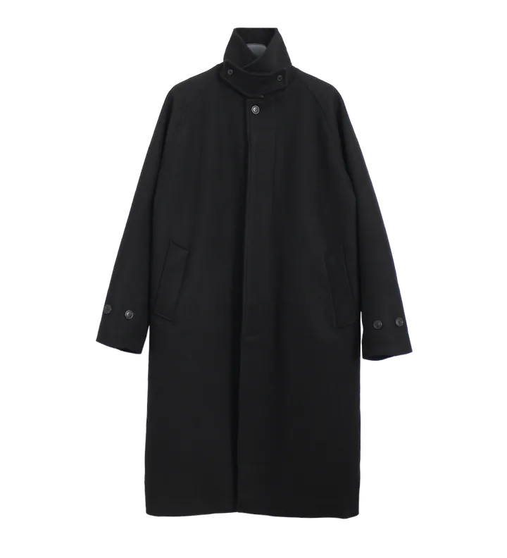 [MD픽🍅/unisex] 하이넥 스테디 발마칸 롱코트 (2color) 상세 이미지 22
