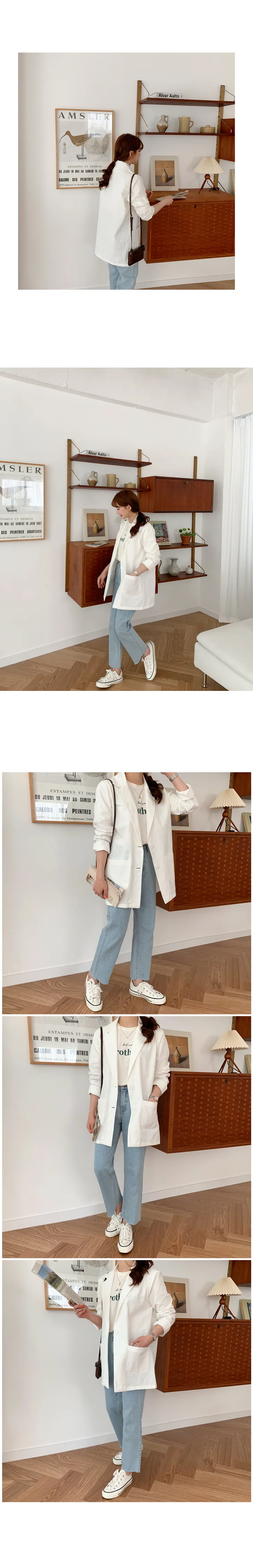 '당일발송'[landmade]인생핏키작녀썸머데님일자팬츠 (2color)'S-XL사이즈' 상세 이미지 33