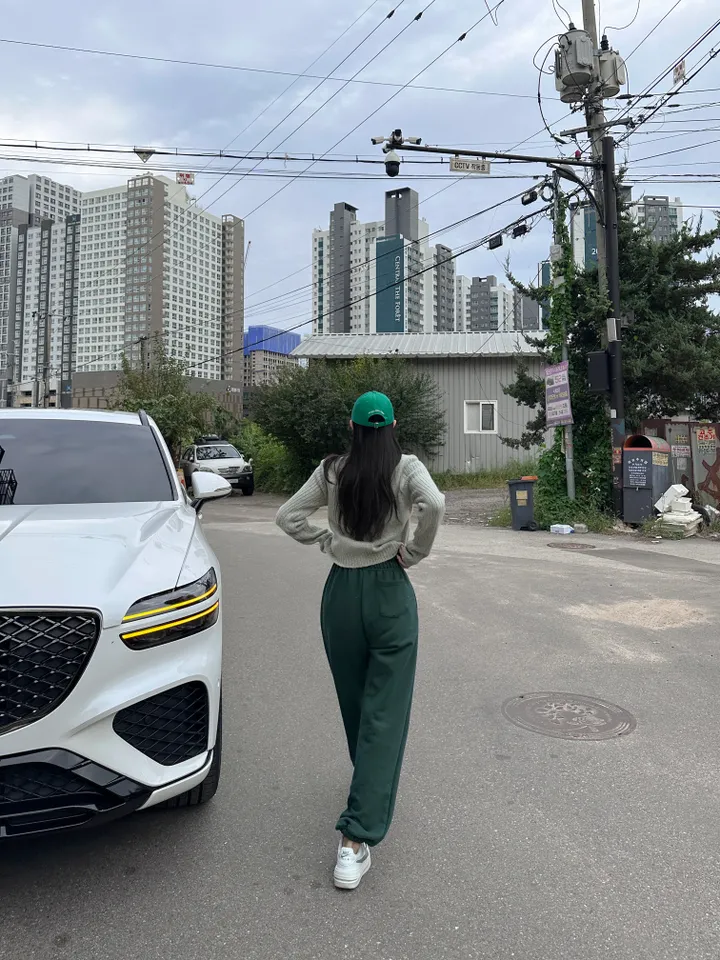 [8color/MADE] 하이퀄리티 웨하스 탄탄 와이드 조거팬츠 봄트레이닝 상세 이미지 123