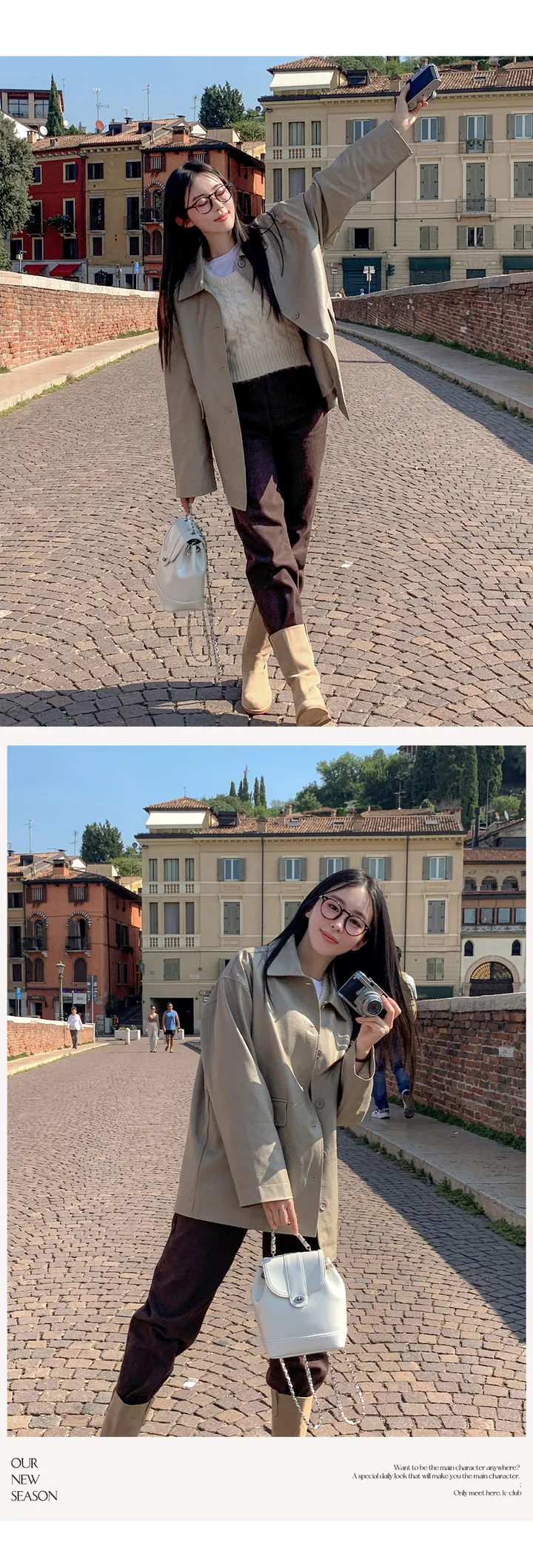 [자체제작/오늘출발/1만장돌파!]#봄🌷 바텐 오버핏 하프 레더 자켓 (데일리룩/개강룩/봄아우터/봄자켓/레더자켓/가죽자켓/루즈핏) 상세 이미지 29