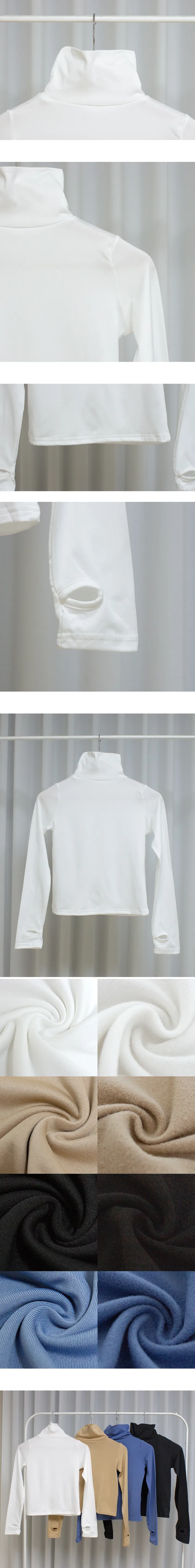 [당일출고/이너템강추!!] 여리핏 워머 기모 목티 데일리이너티 5color 상세 이미지 7