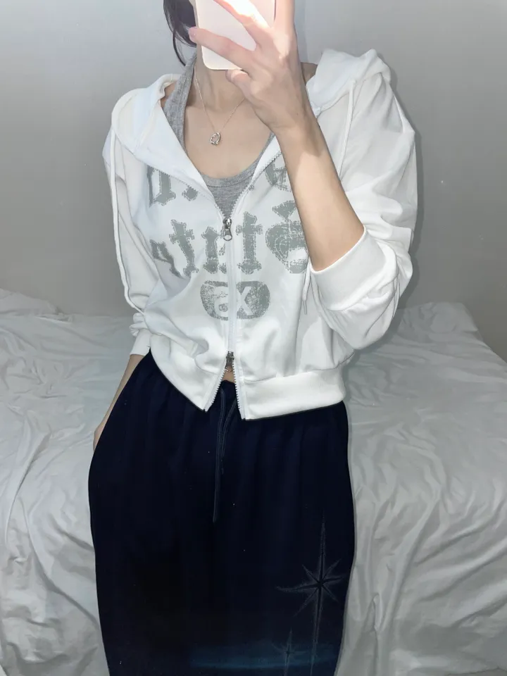 스테이트 세미크롭 투웨이 후드집업 (4color) 상세 이미지 9