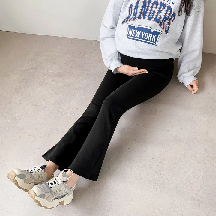가을 겨울 임산부 특기모 나팔레깅스 상세 이미지 5