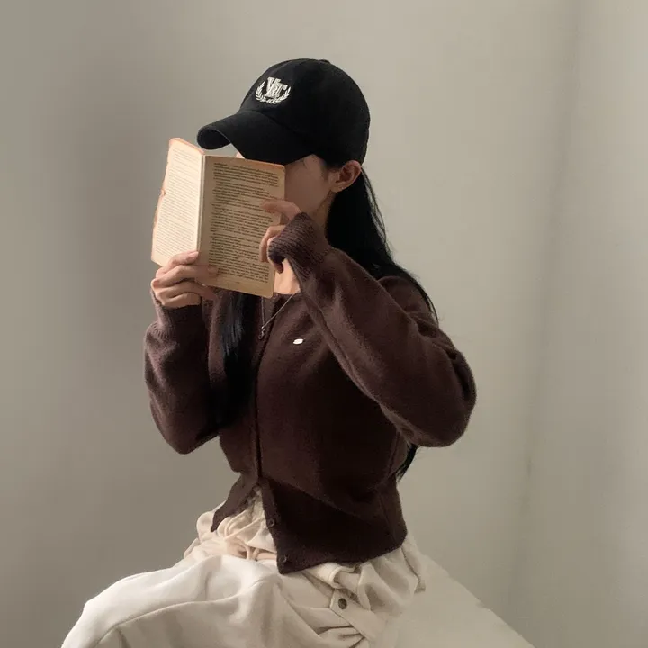 [후기보장🤍/Wool] 에버닌 펜던트 니트 가디건 - 7color 상세 이미지 41