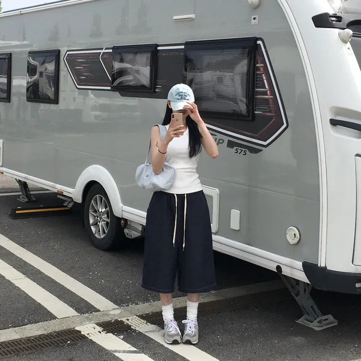 [*극찬핏]하프 생지 버뮤다 pt : half bermuda pants - 3 color 상세 이미지 10