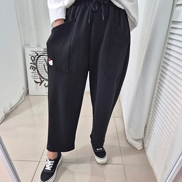 [~99SIZE]캐릭 자수 밴딩배기팬츠 상세 이미지 37