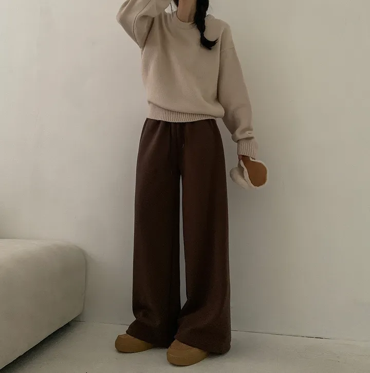 [MADE/숏,기본,롱] 모어러블 밀카 와이드핏 트레이닝 밴딩 롱 팬츠 7colors 상세 이미지 14