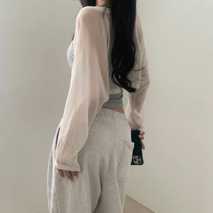 [고퀄버전🤍/가벼워요] 초여리핏, 데일리 긴팔 니트 볼레로가디건 - 5color 상세 이미지 15