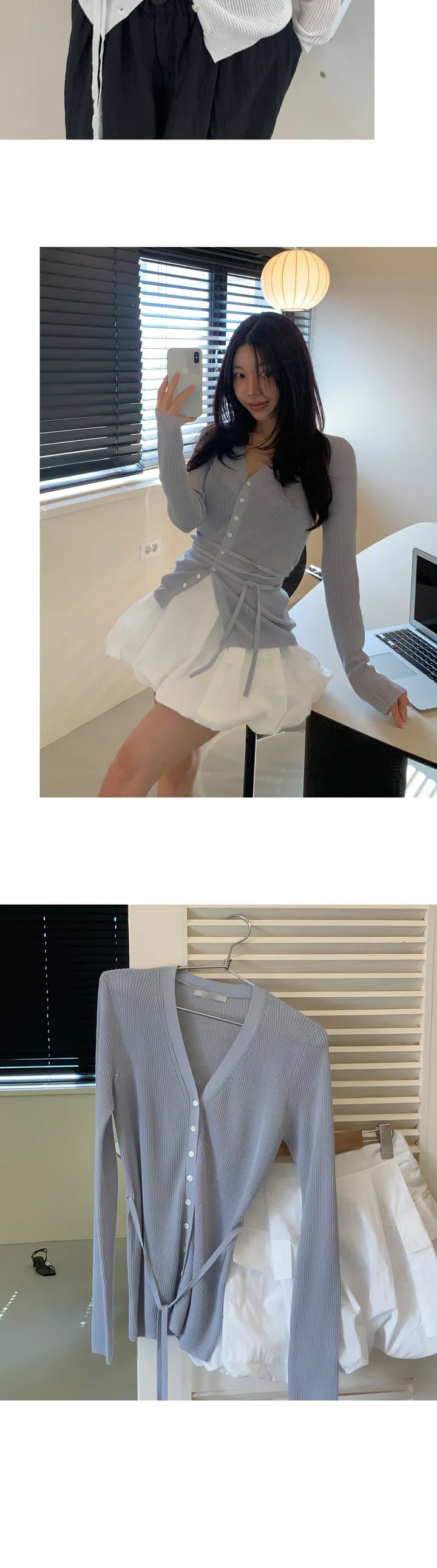 더블 썸머가디건 상세 이미지 5