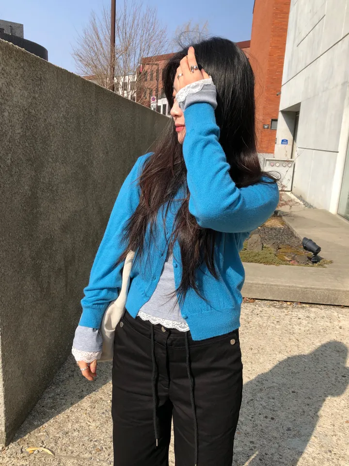 밀리 데일리 소프트 니트 가디건(5colors) 상세 이미지 10