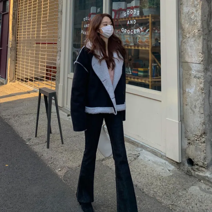 [심쿵핏/털빠짐X] 따뜻 도톰 파스텔 루즈핏 앙고라 모헤어 크롭 브이넥 벌룬 소매 깃털 퍼 니트 가디건 상세 이미지 85