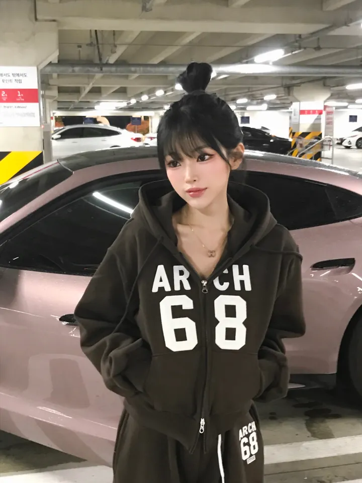 [기모/봄까지쭉] 유어 기모 트레이닝 후드 집업 상세 이미지 16