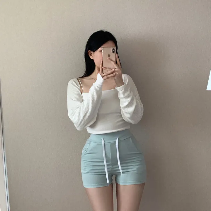 *[4col/핏예쁨]가벼운 썸머 데일리 크롭 니트 볼레로 가디건 상세 이미지 13