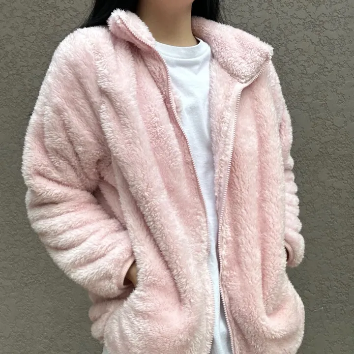 [효자템/세일] 💗양털 플리스 후리스 집업 커플 남여 공용 3color 상세 이미지 21