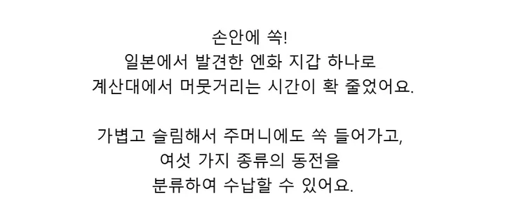 (1+1 할인) 내맘대로 커스텀 일본 엔화 동전 지갑 카드 케이스 상세 이미지 10