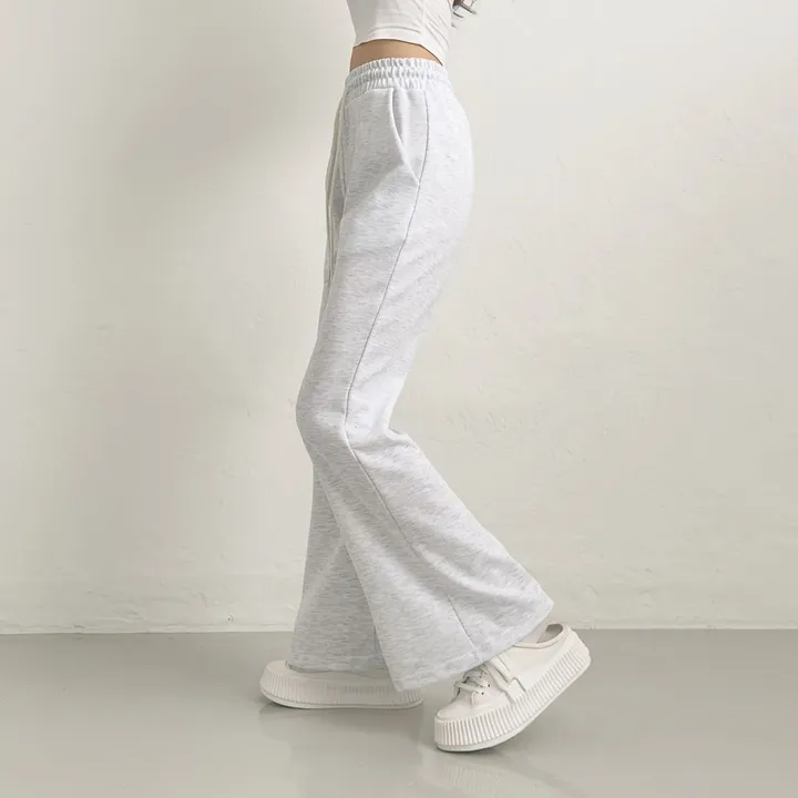 [말라핏!/숏,기본,롱] 다리 길어보이는, 세미 부츠컷 데일리 트레이닝 팬츠 슬림 라인 봄 가을 키작녀 바지 (6color) 상세 이미지 55