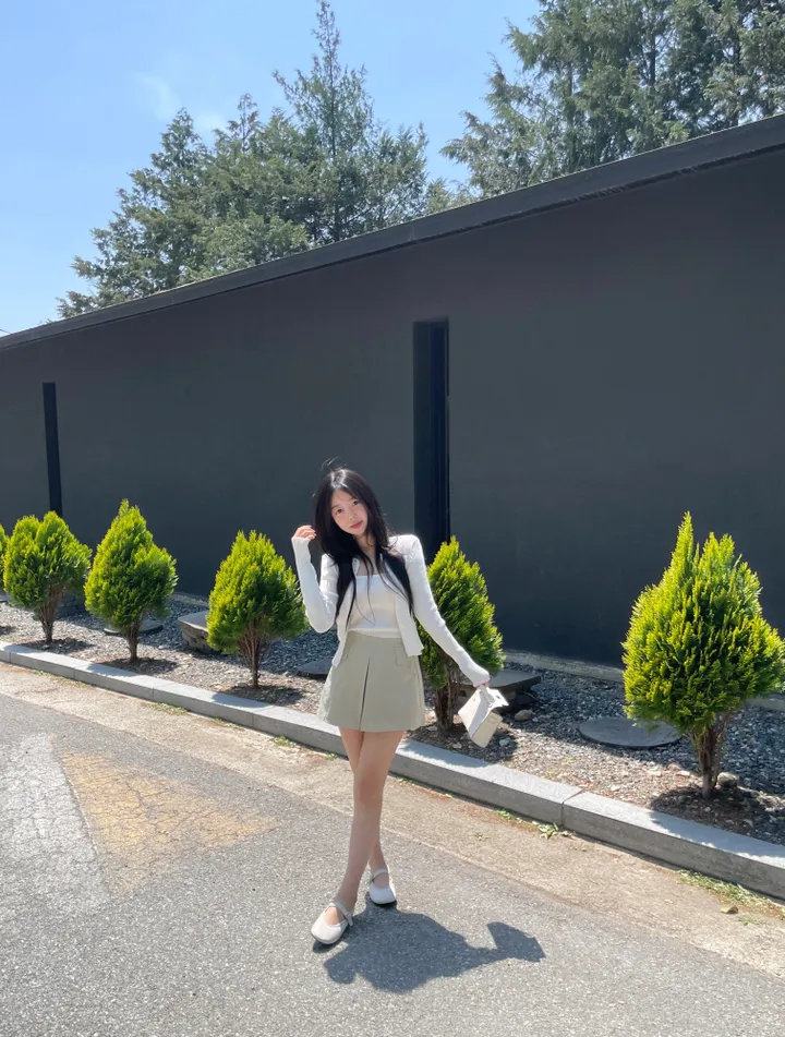 [선주문 폭주] 슬림핏 기본 니트 나시 가디건 세트 상세 이미지 20