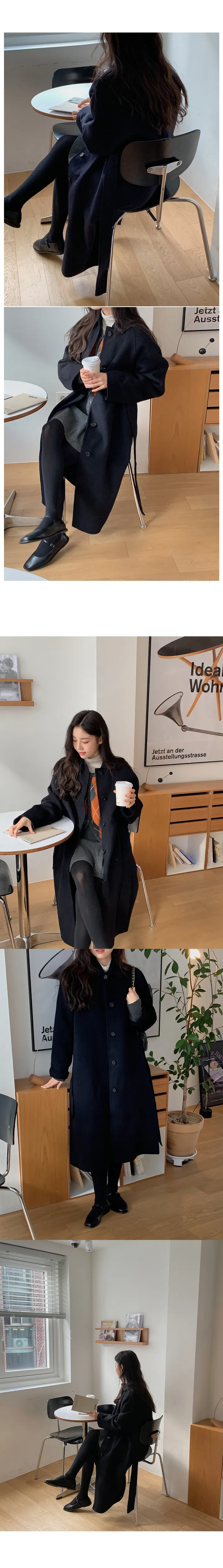 🚀당일발송🚀[램스울70/landmade]네쥬 울 아가일 니트 가디건 (2color) 상세 이미지 17