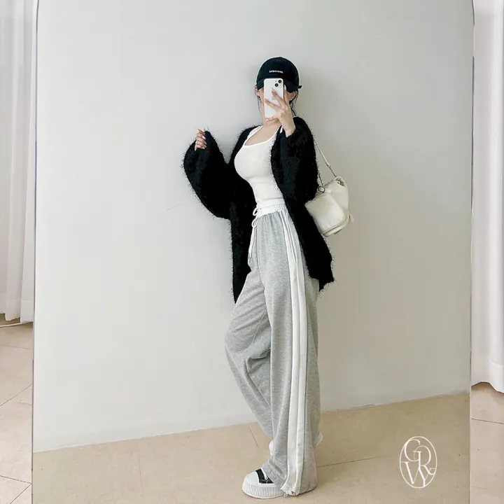 [단독생산] 털빠짐 없는 남친핏 솔잎 퍼 가디건 2 COLORS 상세 이미지 15