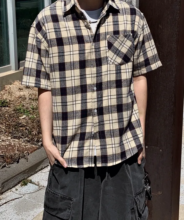 Nerd Vintage Check Shirt (4color) - 4910 | 패션이 쉬워지는 순간