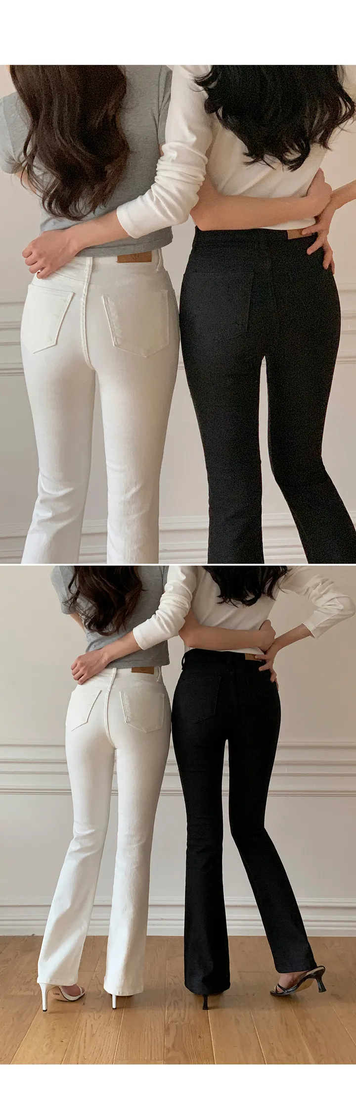 [6천장돌파][XS-L][BEST of the BEST🖤][가성비데님][자체제작] Better Jeans (No.193) 쥔장추천 비율핏 롱부츠컷 [2Types기본/롱(+5cm) 상세 이미지 19