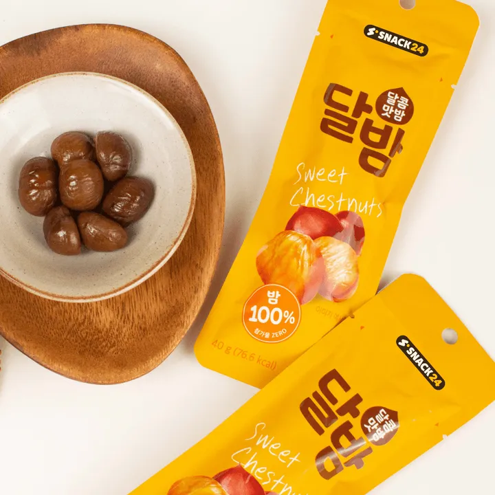 스낵24마켓 달콤맛밤 달밤 10개입 맛밤 다이어트 저칼로리 - 에이블리 스토어