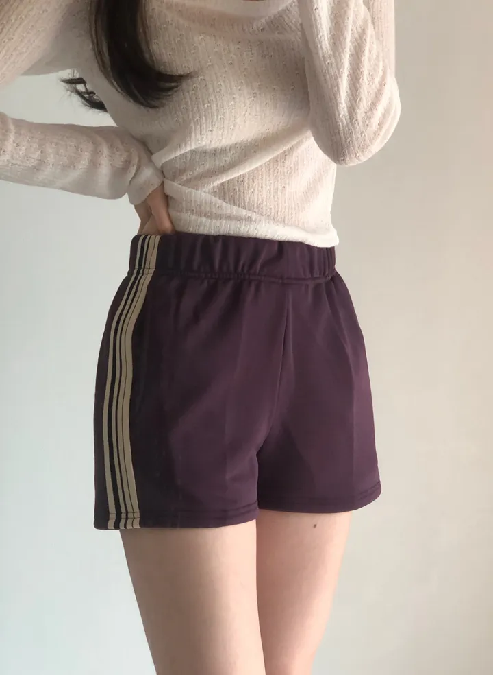 [재질 너무 좋아요] 포코 pt - 캐주얼 스포티 운동 트레이닝 홈웨어 밴딩 반바지 팬츠 상세 이미지 8