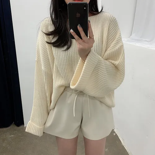 허리밴딩 레더 가죽 반바지 (2color) 상세 이미지 27