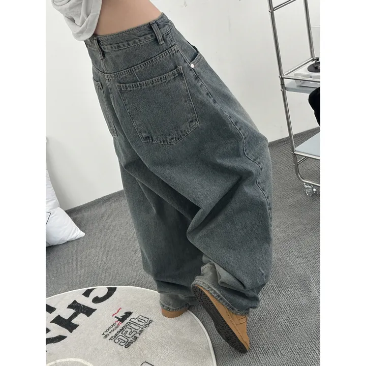 [UNISEX]시티드 데님 루즈 박시 후드 집업 점퍼 자켓(2color/5-7일 여유주문) 상세 이미지 10