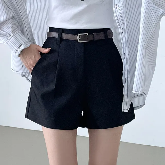[S,M,L/벨트SET!] *봄신상 핏정석 데일리 숏팬츠 슬랙스 3color 상세 이미지 15