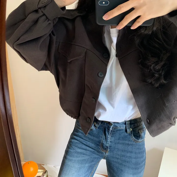 [ 핵이쁨주의] 빈티지 크롭 자켓, 야상 상세 이미지 40