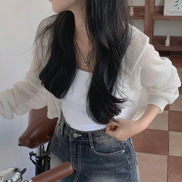 [햇빛차단☀️/블랙 당일출고!] 자체제작 #크치Made 순애 린넨 세미 크롭 볼레로 여름가디건 - cd (장마룩,워터밤,흠뻑쇼 필수템) 상세 이미지 82