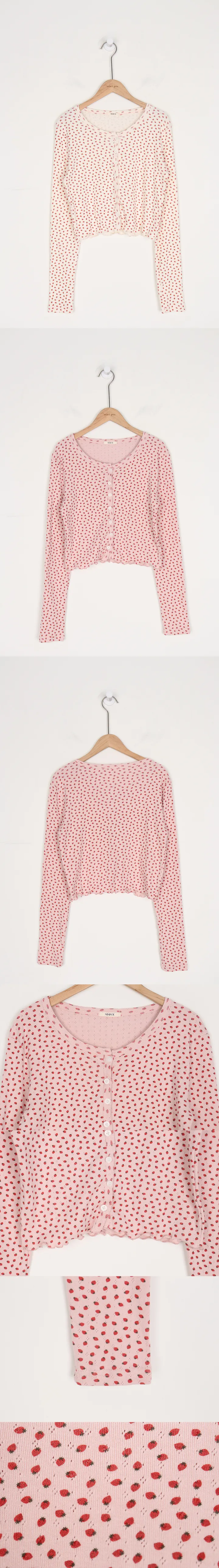 [early spring 👚⭐][MADE] 스트로베리 가디건 (2color) 상세 이미지 20