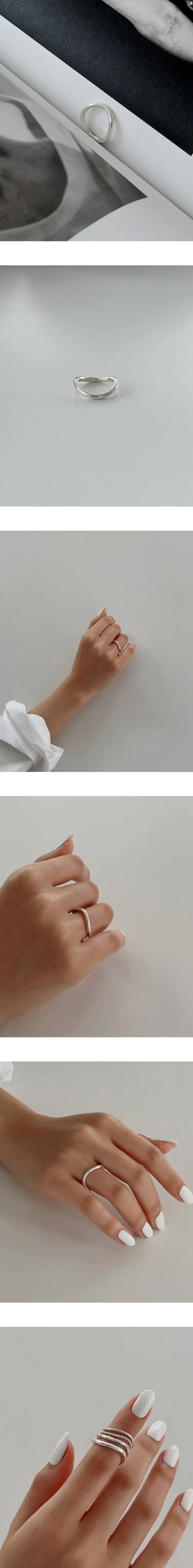 실버 925 베이직 기본 실반지 레이어드 포인트링 상세 이미지 84