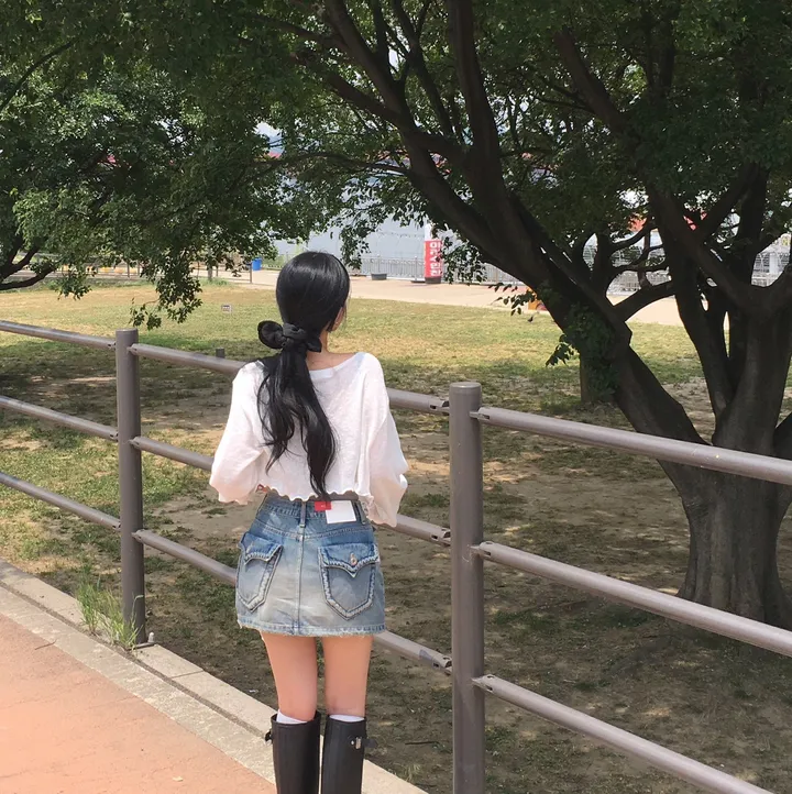 [은은한비침✨/핏보장템!] 시스루 살안타템 린넨 여리 단추 루즈 크롭 가디건 상세 이미지 8