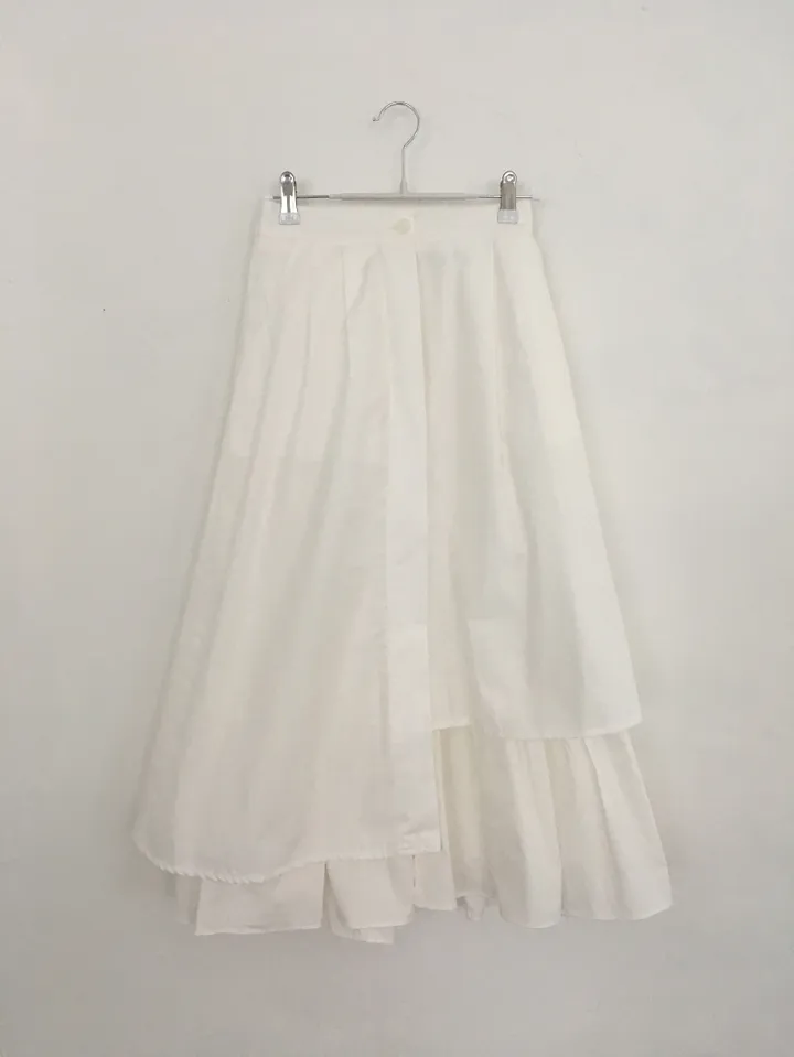 치마 화이트 색상 이미지-S1L25