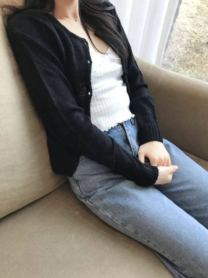 빈스 모헤어 라운드 가디건 (3color) 상세 이미지 46
