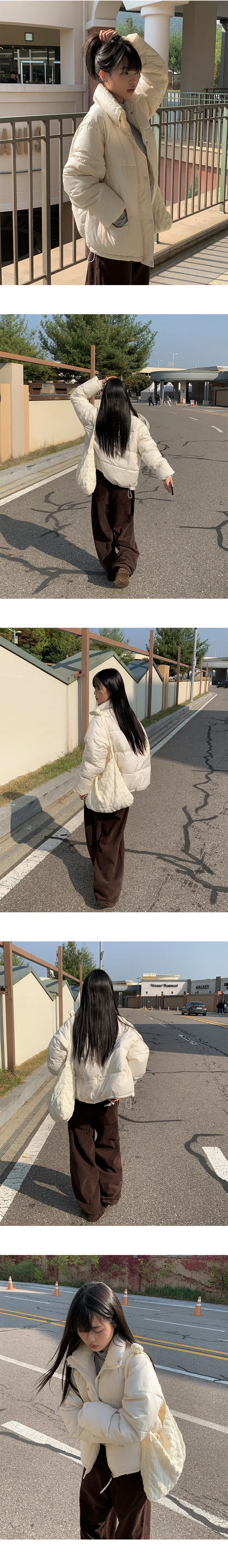 [웰론100%] 네드 푸퍼 오버핏 숏 패딩 (3color) 상세 이미지 15