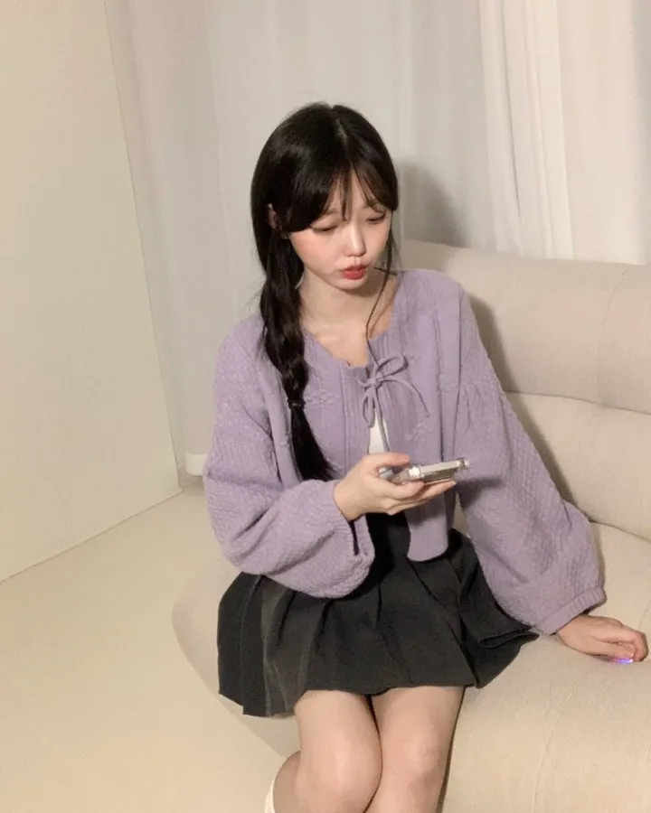 퍼프소매 베이 볼레로cd 상세 이미지 5