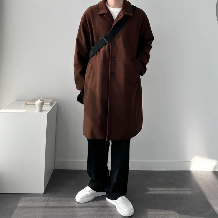 오버핏 발마칸 코트 미니멀 빅사이즈 아우터 오버핏발마칸코트 상세 이미지 17