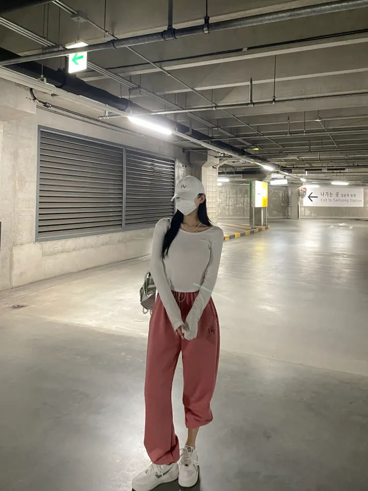 [8color/MADE] 하이퀄리티 웨하스 탄탄 와이드 조거팬츠 봄트레이닝 상세 이미지 56